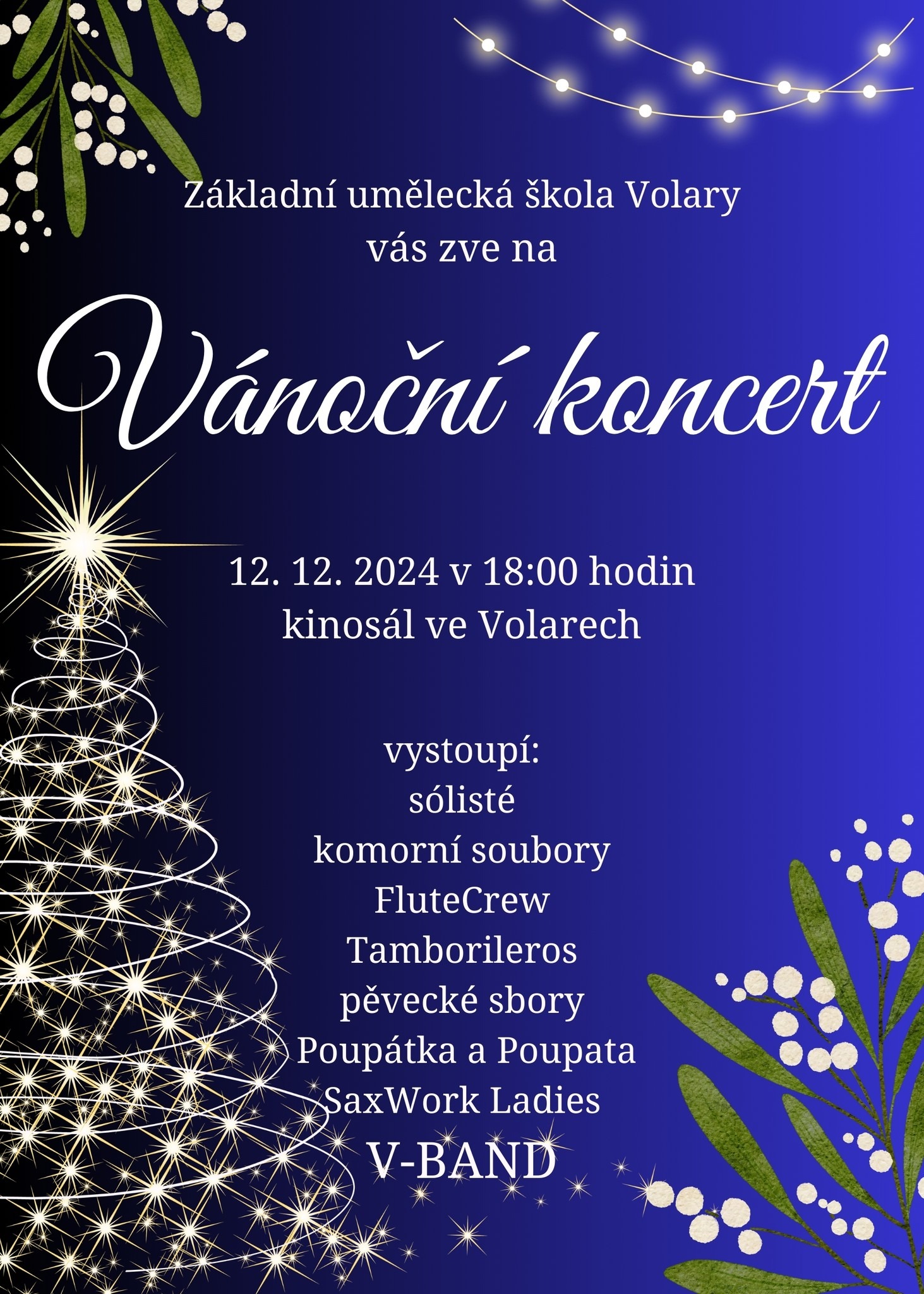 Adventní koncert ZUŠ